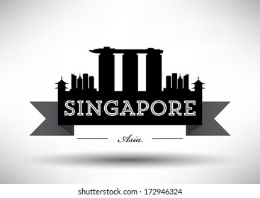 Singapore City Skyline Design