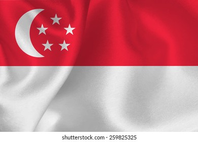 Singapore flag flag