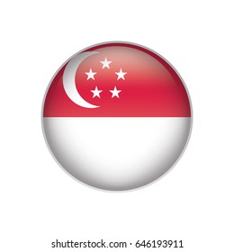 Singapore flag button