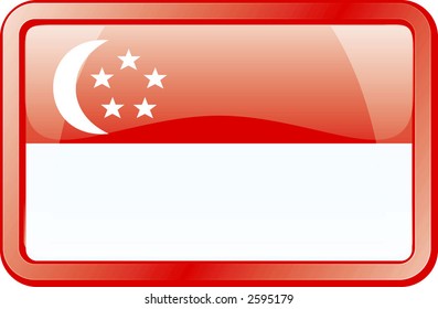 Singapur-Flaggensymbol