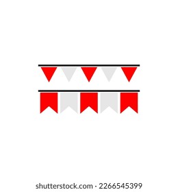 Singapore flags icon set, Singapore independence day icon set vector sign symbol