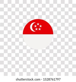 singapore icon sign and symbol. singapore color icon for website design and mobile app development. Simple Element from countrys flags collection for mobile concept and web apps icon.