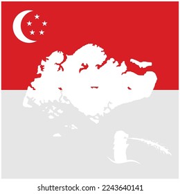 singapore map icon vector illustration design