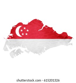 4,227 Singapore flag map Images, Stock Photos & Vectors | Shutterstock