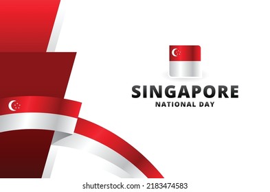 Singapore National Day Design Background For International Moment