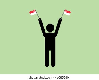 Singapore People Celebrate