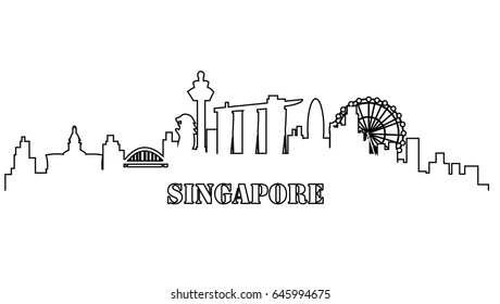 Singapore Skyline