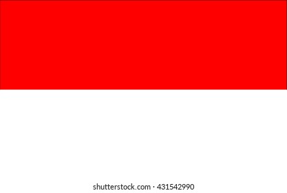 Singapore vector flag