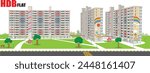 Singapore's HDB flats are iconic high-rise public housing, providing affordable homes with modern amenities, fostering community spirit, and showcasing the nation's urban development success.