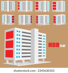 Los departamentos del HDB de Singapur son edificios públicos emblemáticos de gran altura, que proporcionan viviendas asequibles con servicios modernos, fomentan el espíritu comunitario y muestran el éxito del desarrollo urbano de la nación.