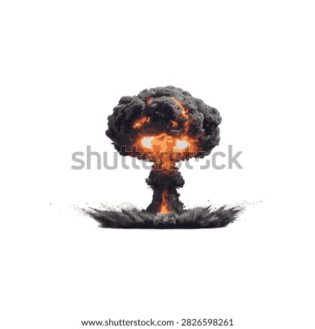 it is the singe of combusting 
