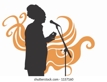 A singer