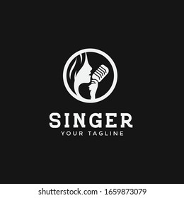 	
Singer / Choir logo design inspiration