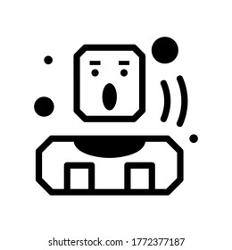 singer icon or logo isolated sign symbol vector illustration - high quality black style vector icons
