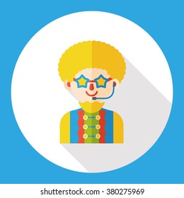 singer occupation character flat icon