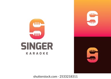 Vector del logotipo de la letra del cantante