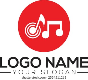 Singer Vocal Choir with Music logo  Singing Karaoke Woman Face Silhouette logo design 