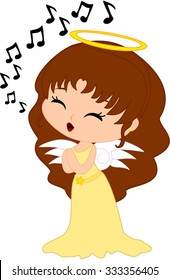 Singing angel.