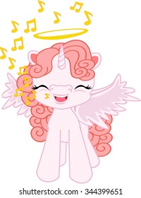 Singing angel.