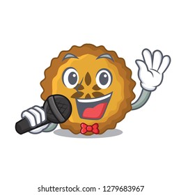 Singing apple pie on the character board