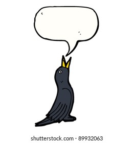 singing blackbird cartoon