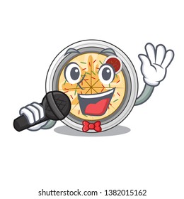 Singing buchimgae isolated with in the mascot