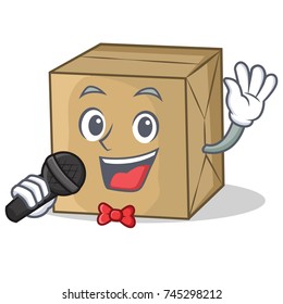 Singing cardboard character collection