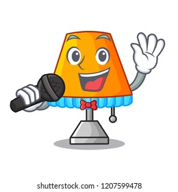 Singing cartoon decorative table lamp in living room