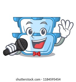 Singing cartoon double boiler for the cooking