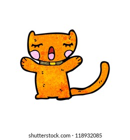 singing cat cartoon