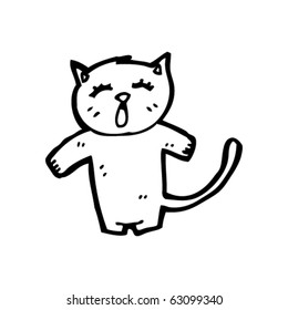 singing cat cartoon