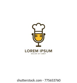 Singing Chef Logo | Podcast Logo