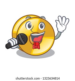 Singing cyamblas above in the character drum
