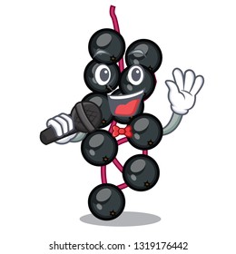 Singing elderberry in the shape of mascot
