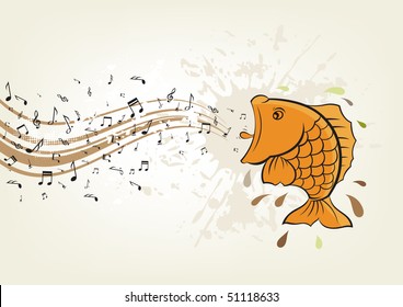 peixe cantando