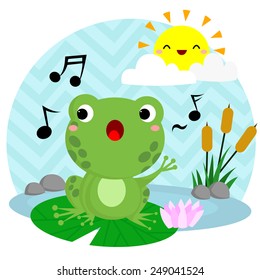 Singing Frog