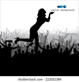 Singing girl
