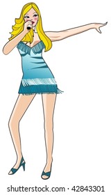 singing girl