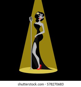 Singing girl 