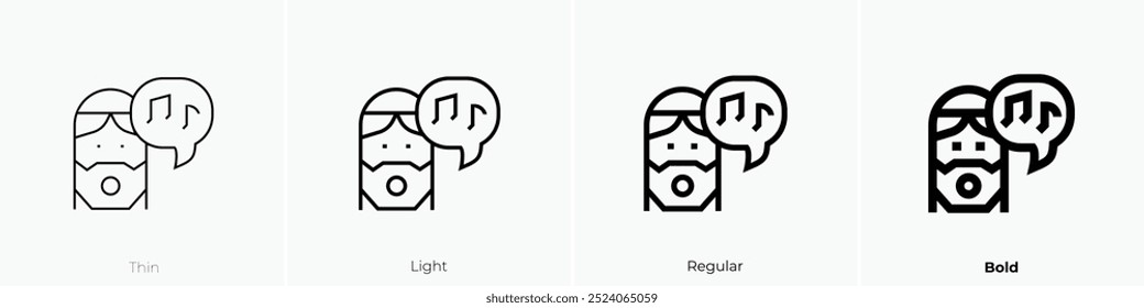 ícone de canto. Design fino, leve, regular e negrito, isolado no fundo branco