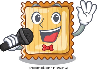 Singing lasagne is cooked in mascot oven