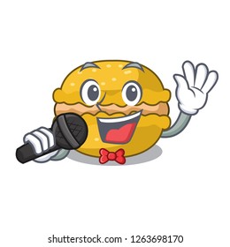 Singing macarons banana on in character funny