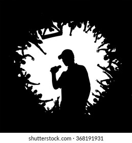 Singing man