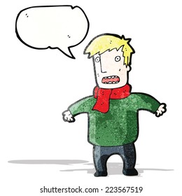 singing man cartoon