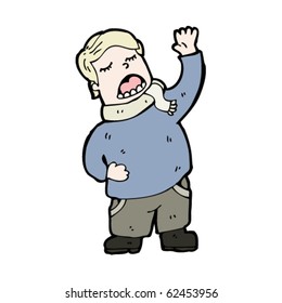 Sängerkartoon