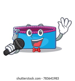 Singing pencil case character cartoon