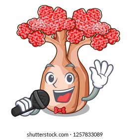 Singing plateau on of mascot bottle trees