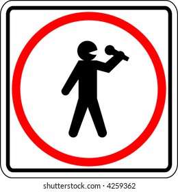 singing sign