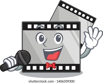 Singing stripe movie toys in cartoon shape