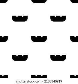 Single Ashtray pattern. Ashtray concept. filled trendy Vector seamless Pattern, background, wallpaper